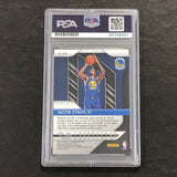 2018-19 Panini Prizm #212 Jacob Evans Signed Rookie Card AUTO PSA Slabbed RC War