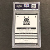 2014-15 NBA Hoops #290 Johnny O'Bryant Signed Card AUTO PSA/DNA Slabbed RC Bucks