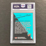 2003-04 Fleer Traditions #20 Dahntay Jones Signed Card AUTO PSA Slabbed Grizzlie