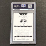 2018-19 NBA Hoops #68 Frank Ntilikina Signed Card AUTO PSA Slabbed Knicks