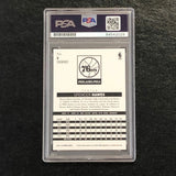 2013-14 NBA Hoops #6 Spencer Hawes Signed Card Auto PSA Slabbed 76ers