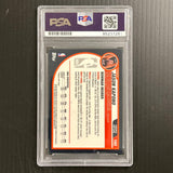 2007-08 Topps Bowman Chrome #102 Jason Kapono Signed Card AUTO PSA Slabbed Rapto