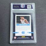 2017 Panini Contenders #25 Tony Bradley Signed Card AUTO PSA Slabbed RC Jazz