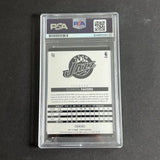 2014-15 Panini Hoops #70 Derrick Favors Signed Card AUTO PSA Slabbed Jazz