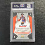 2017-18 Panini Prizm #61 Josh Jackson  Signed Card Auto PSA Slabbed Suns
