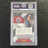 2016-17 Panini Prizm #300 Jason Smith Signed Card Auto PSA Slabbed Wizards