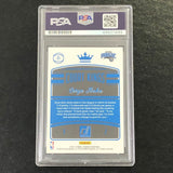 2016-17 Donruss Court Kings #37 Serge Ibaka Signed Card AUTO PSA Slabbed Magic