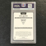 2017-18 NBA Hoops #21 Denzel Valentine Signed Card AUTO PSA Slabbed Bulls