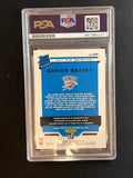 2019-20 Panini Donruss #249 Darius Bazley Signed Card AUTO PSA Slabbed Thunder
