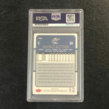 2006-07 FLEER #197 Brendan Haywood Signed Card AUTO PSA Slabbed Wizards