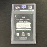 2013-14 Panini Pinnacle #93 Brandon Knight Signed Card AUTO PSA Slabbed Bucks