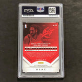 2013-14 Panini Prestige#10 Nene Hilario  Signed Card Auto PSA Slabbed Wizards