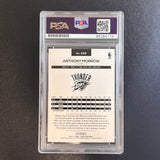 2006-07 Panini Hoops #242 Anthony Morrow Signed Card AUTO PSA/DNA Slabbed Thunde