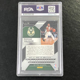 2016-17 Panini Prizm #20 Rashad Vaughn Signed Card AUTO PSA Slabbed Bucks
