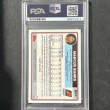 2006-07 Topps #211 Marcus Banks Signed Card AUTO 10 PSA Slabbed Suns