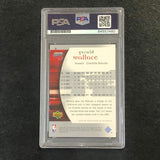 2005-06 SP Authentic #9 Gerald Wallace Signed Card Auto PSA Slabbed Bobcats