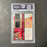2010 Panini America #22/29  Aaron Brooks Signed Card AUTO PSA/DNA Slabbed Rocket