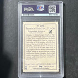 2006-07 Topps Turkey Red #206 Alexander Johnson Signed Card AUTO PSA Slabbed Gri