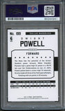 2015-16 NBA Hoops #199 Dwight Powell Card AUTO Grade 10 PSA Slabbed Mavericks