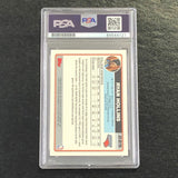 2006-07 Topps Basketball #225 Ryan Hollins Signed Card AUTO PSA Slabbed RC Bobca