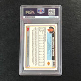 2006 Topps #60 Maurice Evans Signed Card Auto PSA Slabbed Los Angeles Lakers