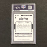 2015-16 NBA Hoops #271 RJ Hunter Signed Card AUTO PSA Slabbed RC Celtics