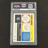 2005-06 Topps Bazooka #97 Devin Harris Signed Card AUTO PSA Slabbed RC Mavericks