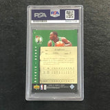 2006-07 Upper Deck Rookie Debut #5 AL JEFFERSON Signed Card AUTO PSA Slabbed RC