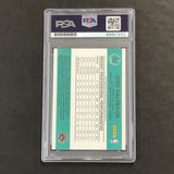 2010-11 Panini Donruss #32 Jose Calderon Signed Card AUTO PSA Slabbed Raptors