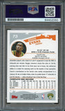 2005-06 Topps #73 Reggie Evans Signed Card AUTO PSA Slabbed Sonics
