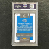 2017-18 Donruss Optic Holo #108 Nikola Vucevic Signed Card AUTO PSA Slabbed Magi