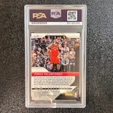 2018-19 Panini Prizm Black #93 Jonas Valanciunas Signed Card AUTO 10 PSA Slabbed