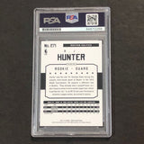 2015-16 NBA Hoops #271 RJ Hunter Signed Card AUTO PSA Slabbed RC Celtics