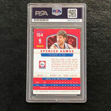 2012-13 Panini Basketball #154 Spencer Hawes Signed Card Auto 10 PSA Slabbed 76ers