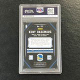 2013-14 Pinnacle Basketball #173 KENT BAZEMORE Signed Card AUTO PSA Slabbed Warr