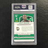 2012-13 Panini Basketball #79 Jeff Green  Signed Card Auto PSA Slabbed Celtics