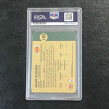 2001-02 Fleer Platinum #183 Mark MadsenSigned Card Auto PSA Slabbed Lakers