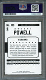 2015-16 NBA Hoops #199 Dwight Powell Card AUTO PSA Slabbed Mavericks