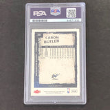 2008-09 Fleer #30 Caron Butler Signed Card AUTO PSA Slabbed Wizards