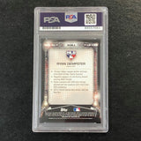 2017 Topps MLB Network#MLBN-4 Ryan DempsterSigned Card Auto PSA Slabbed Sox