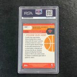 2007-08 Topps Stadium Club #147 Demetris Nichols Signed Card Auto PSA Slabbed Knicks