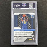 2018-19 Panini Prizm #212 Jacob Evans Signed Rookie Card AUTO PSA Slabbed RC War