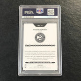 2018-19 NBA Hoops #71 Tyler Dorsey Signed Card Auto PSA Slabbed Hawks