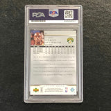 2007-08 Upper Deck Basketball #78 Damien Wilkins Signed Card Auto PSA Slabbed Supersonics
