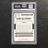 2015-16 NBA Hoops #244 Michael Kidd-Gilchrist Signed Card AUTO PSA Slabbed Horne