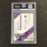2015-16 Panini Prestige #19 Kosta Koufos signed Card Auto PSA Slabbed Kings