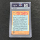 1991 Fleer Michael Jordan #375 PSA 6 EX-MT Bulls