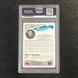 2005 Topps #24 Matt Bonner Signed Card Auto PSA Slabbed Toronto Raptors