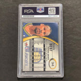 2000-01 Fleer #34 Travis Best Signed Card PSA Slabbed Pacers