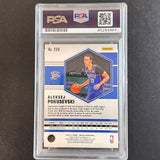 2020-21 Panini Mosaic #226 Aleksej Pokusevski Signed Card AUTO PSA Slabbed RC Th
